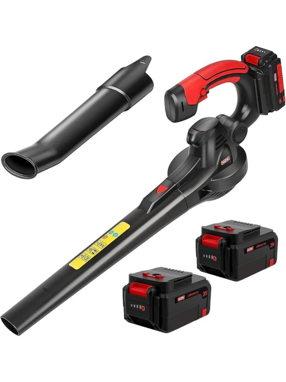 Lightweight 20V Cordless Electric Leaf Blower - Powerful, Quiet, Easy to Use